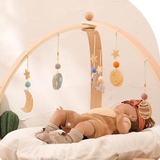 Arche d'éveil bébé (jouets d'éveils inclus) - PouponMalin
