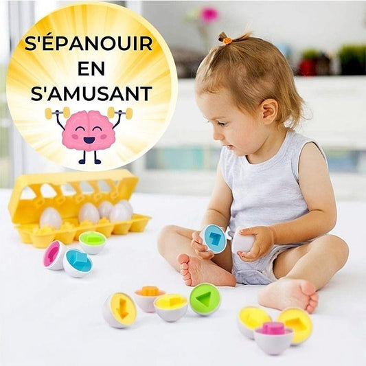 BabyEggs™ Jouet éducatif - PouponMalin
