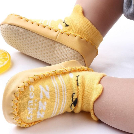 BabyGrip™ Chaussettes antidérapantes premiers pas - PouponMalin