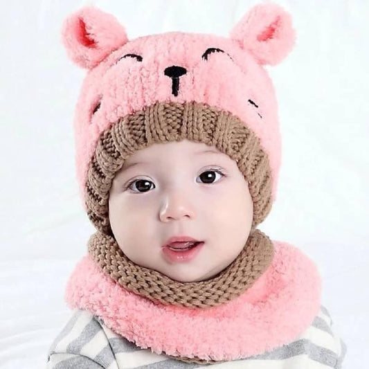 Bonnet d'Hiver pour Bébé - Doublé de polaire - PouponMalin