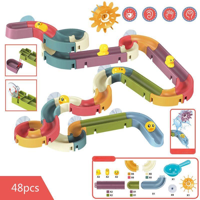 DuckySlide™ Toboggan jeux de bain - PouponMalin