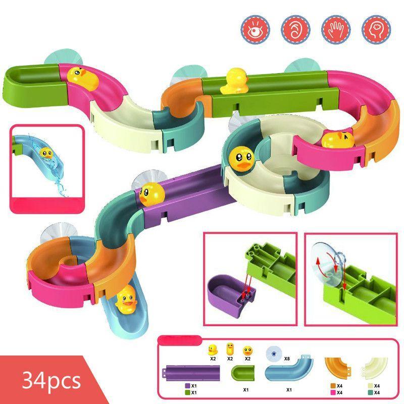 DuckySlide™ Toboggan jeux de bain - PouponMalin