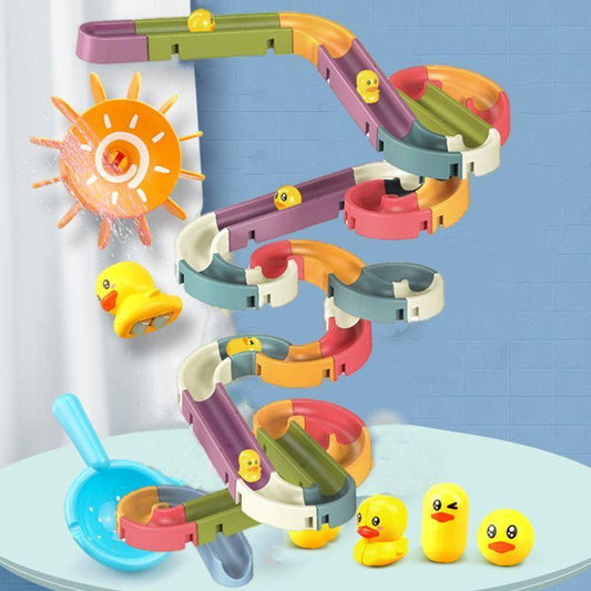 DuckySlide™ Toboggan jeux de bain - PouponMalin