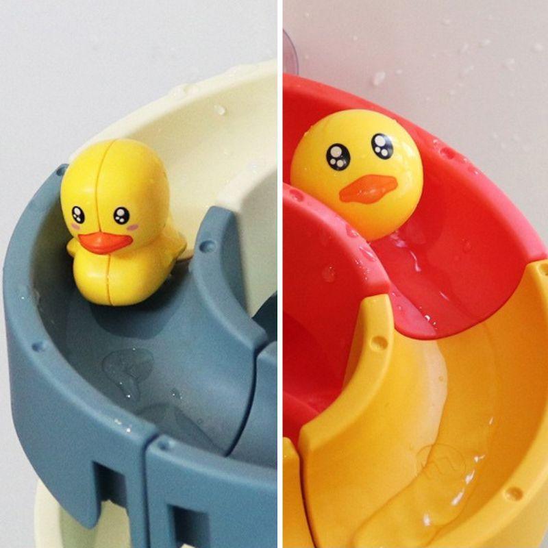 DuckySlide™ Toboggan jeux de bain - PouponMalin